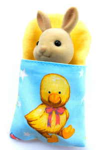 Sylvanian Sleeping Bag Yellow Duck